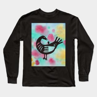 Sankofa Bird Long Sleeve T-Shirt